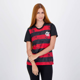 Camisa Flamengo Arbor Feminina Preta