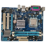 Placa Mãe Gigabyte 775 Ga-g31m-es2l Rev:2.4 Processador + Nf