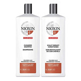 Nioxin System 4 Para Cabello Teñido Con Champú Limpiador Ade