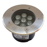 Luminaria Bala Led De Piso De Incrustar 7w