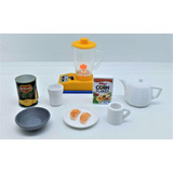 Accesorios De Cocina Miniaturas Para Muñecas Mod. 10