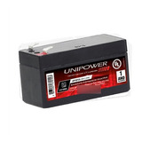 Bateria Selada 12v 1,3ah Unipower Orig. Relogio De Ponto