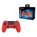 Joystick Gamepad Ps4/pc Tecnolab Bt Rojo