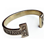 Brazalete Vikingo Con Runas