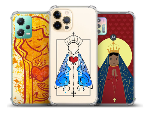 Capa Capinha Case Santa, Nossa Sra. Aparecida Para Xiaomi