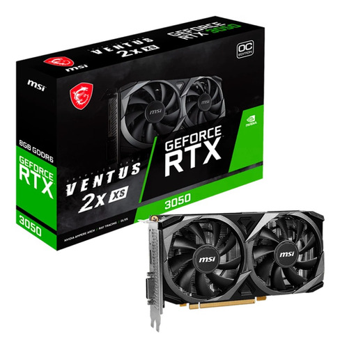 Tarjeta De Vídeo Msi Geforce Rtx 3050  Ventus 2x Xs Oc 8gb