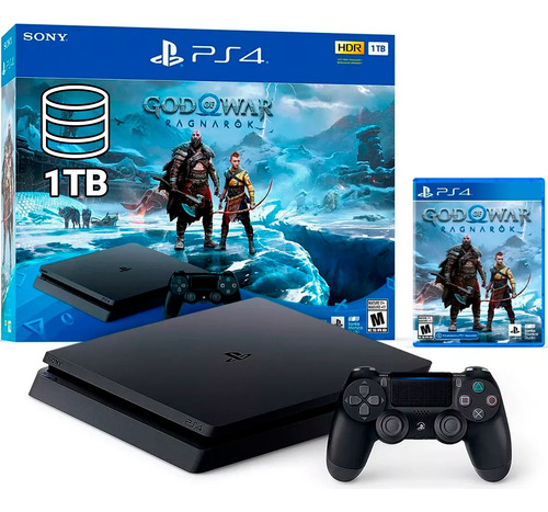 Playstation Ps4 1tb Consola Sony + God Of War Joystick Pcreg