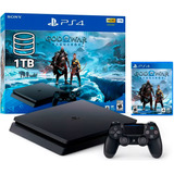 Playstation Ps4 1tb Consola Sony + God Of War Joystick Pcreg