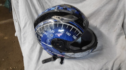 Capacete Ls2 (para Peças. Acidentado) Escamoteável Tam.60 L