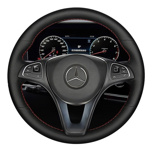Funda Cubre Volante Mercedes Benz 2013-2019 Piel Genuina 