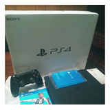 Sony Ps4 Slim 1tb En Caja + 1 Joystick + 1 Juego