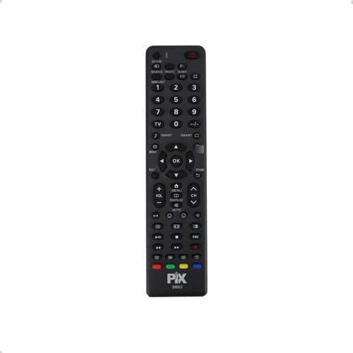 Controle Remoto Universal Compatível Com Tv Philips Led/lcd 