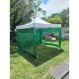 Gazebo/carpa. 3x3. Autoarmable. Reforzado. 3 Laterales. 