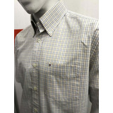 Camisa Tommy Hilfiger M/c Talle M Made In Mauritius