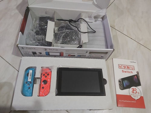 Nintendo Switch 32gb + 40 Juegos + 128gb + Protector