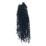 Cabelo Cherey Faux Locs River (100g) Cor #1b = Preto