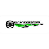 Calcomania Sticker Yamaha Factory Racing Moto Auto Ss Efx