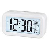 Reloj Alarma Despertador Pantalla Lcd Led Temperatura 