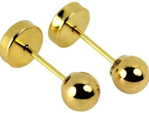 Aritos Abridores Cyber Monday C H Oro 18k Bolita N°3 Envio G