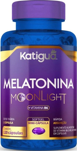 Melatonina + Vitamina B6 - 120 Cáps Softgel