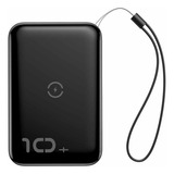 Power Bank Cargador Portatil 10000 Mah + Carga Inalambrica