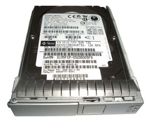 Disco Duro 390-6611 Sun 73gb 10000rpm Sas 3.0 Gbps 2.5 16mb 