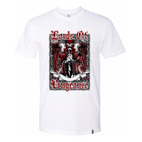 Camiseta, Lord Of..., Metal, Death, Muerte, Calavera, Blanca