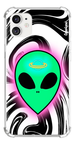 Capa Capinha Personalizada Alien Neon