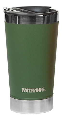 Vaso Térmico Cervecero Waterdog Acero Inoxidable Destapador