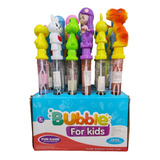 Botella Jabon Burbujas Burbujero Figuras Niños Infantil 