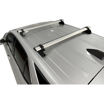 Barras Racks Porta Equipaje Aluminio Chevrolet Equinox Plata Con Negro | Meses sin interés