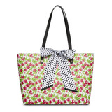 Fruity Florals - Bolso Con Lazo, Color Rosa