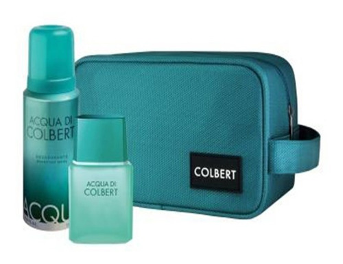 Aqua Di Colbert Perfume + Desodorante Original En Estuche