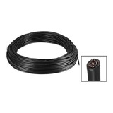 Cable Rg174 50 Ohms Diametro 2.8mm Negro X10 Metros