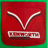 Loderas Para Camión Kenworth Rojo  24x24 Pulgadas