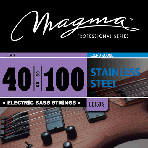 Cuerda Magma Bass De 4 Cuerdas, Acero Inoxidable 40-100