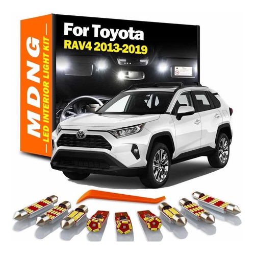 Led Premium Interior Toyota Rav4 2019 2023 + Herramienta
