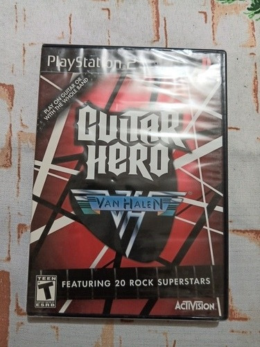 Ps2 Guitar Hero Van Halen *sealed* 