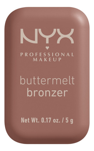 Bronceador Cremoso, Buttermelt Bronzer, Nyx Cosmetics Tono Del Maquillaje Biscuit