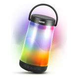 Parlante Portátil Novik Glow Bluetooth Lampara Luz Led Usb