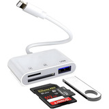 Adaptador Otg Usb 3.0 3 En 1, Compatible Con iPhone