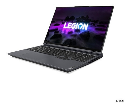 Notebook Gamer  Lenovo Legion Legion 5 Phantom Blue 17.3 , Amd Ryzen 5 5600h  8gb De Ram 256gb Ssd, Nvidia Geforce Gtx 1650 60 Hz 1920x1080px Windows 11 Home