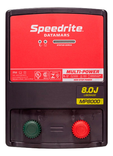 Impulsor Para Cerca Eléctrica Speedrite Zmp8000 8.0 Joules