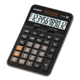 Calculadora Casio De Escritorio Color Negro Ax-12b-w-dc