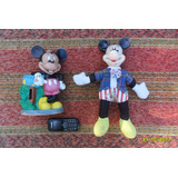 Antiguo Mickey Mouse Alcancia Y Otro Disney Leer