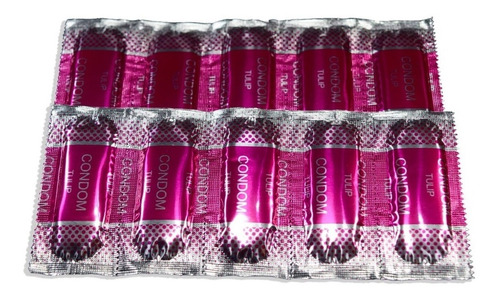 Caja De 144 Condones Preservativos Lubricados Punteados