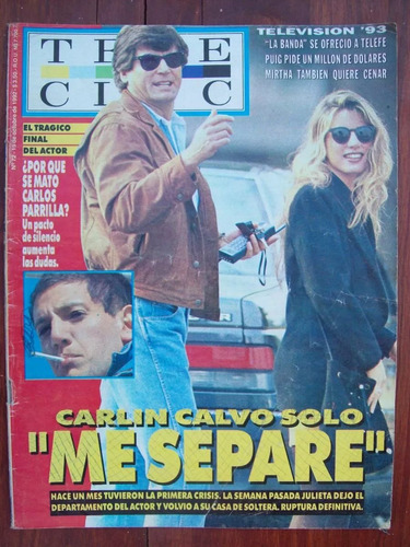 Revista Tele Clic 72 C Calvo C Parrilla Pimpinela M Gough