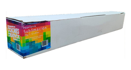 Papel Premium Sublimacion Colores Creativos 1.12mtx87mtx70gr