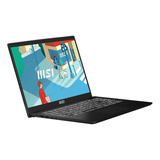 Notebook Msi Modern Modern 15 H Negra Intel Core I9 13th Generación Core I9-13900h  32gb De Ram 1tb Ssd, Intel Iris Xe Graphics 60 Hz Fhd (1920x1080) Windows Windows 11 Home