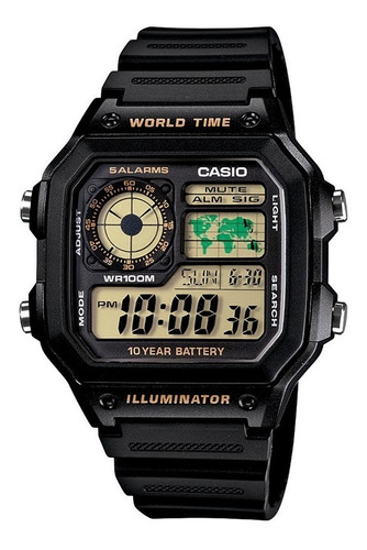 Reloj Casio Clasico Ae-1200wh-1b Venta Oficial 24 Meses Gtia